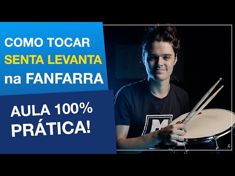 AULA PRÁTICA PARA FANFARRAS | RITMO SENTA LEVANTA