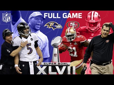 Thumbnail for Super Bowl XLVII: "The Harbaugh Bowl" aka "The Blackout" | Ravens vs. 49ers | NFL Full Game