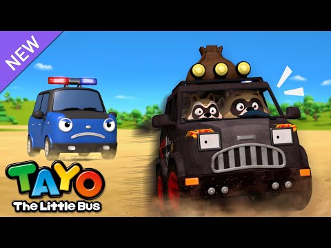 Let&apos;s Go, Police Force! | Blue Rescue Team Song | RESCUE TAYO | Song for Kids |Tayo the Little Bus