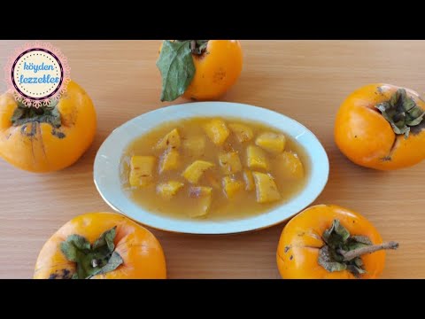 ✅CENNET (TRABZON) Hurması Reçeli tarifi✔ Trabzon hurması reçeli nasıl yapılır