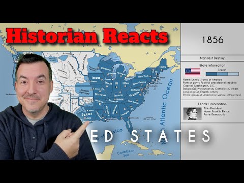The History of the United States: Every Year - Dragon Historian Reaction