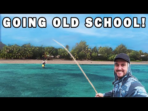 Thumbnail for HARDER than it LOOKS! Fishing with Bamboo Poles! Rarotonga Catch & Cook 4K