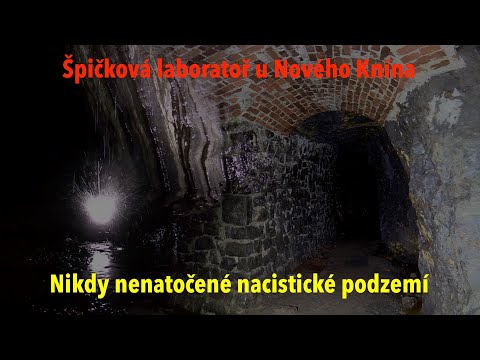 Nacistické podzemí u Nového Knína: První návštěva tajného komplexu a podivná válečná zazdívka