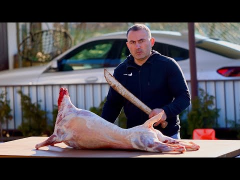 LAMB ON A ROASTING JACK. FREAKING DELICIOUS.