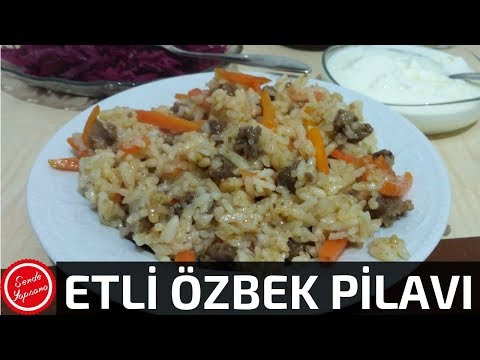 Özbek Pilavı Nasıl Yapılır?Etli Havuçlu Pilav Tarifi
