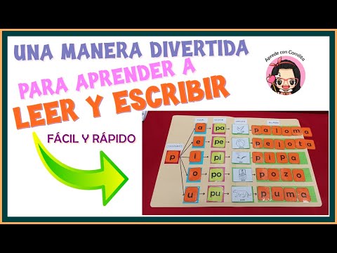 Thumbnail for MATERIAL DIDÁCTICO PARA LECTOESCRITURA/ COMO ENSEÑAR A LEER Y ESCRIBIR RÁPIDO Y FÁCIL