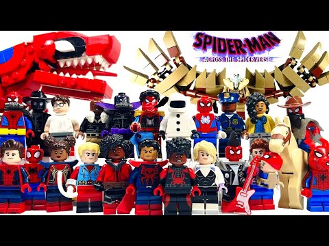 LEGO Spider Man Across The Spiderverse All Characters And How To Build Them!