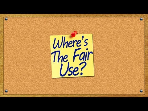 Where&apos;s The Fair Use?