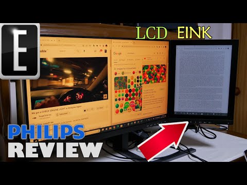 Dual Screen Folding 13.3&quot; EINK Monitor | Philips Business Review