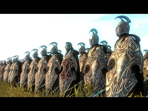 Thumbnail for High Elves of Middle Earth Vs Easterlings | 11,000 Unit Lord of the Rings Cinematic Battle
