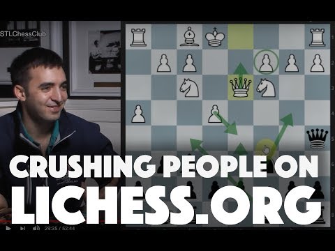 Crushing People on lichess.org | Viewers' Choice - IM Eric Rosen