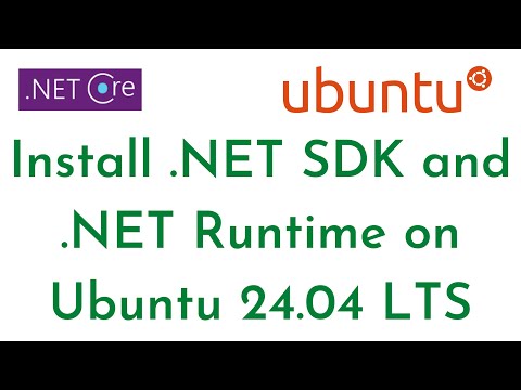 How to Install .NET SDK and .NET Runtime on Ubuntu 24.04 LTS | Install Visual Studio on Ubuntu 24.04
