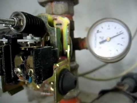 Thumbnail for Hidrosfera o tanque hidroneumático, Regulación de presión, Mínima y Máxima.