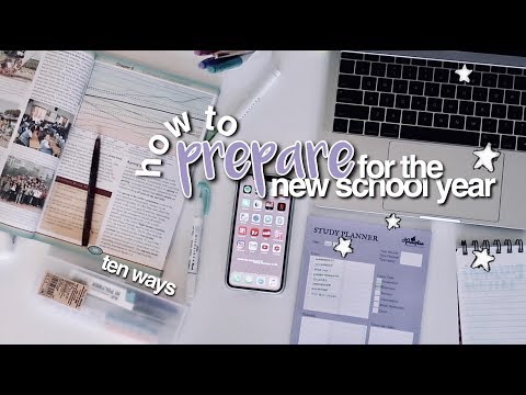 How To Prepare for the New School Year ☆ Back To School Tips