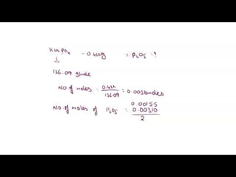How would I find the percent of P2O5 present in a sample of KH2PO4 I know that phosphorus is 22 761%