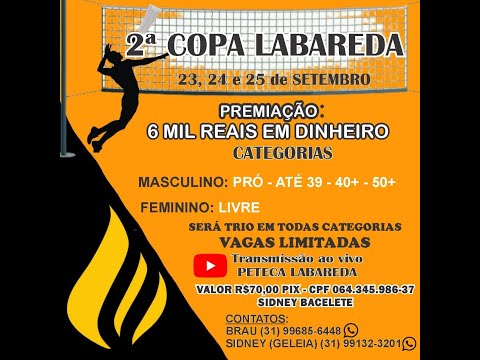 Thumbnail for 2º Copa Labareda de Peteca 3/3 (Domingo)  Finais Parte 3