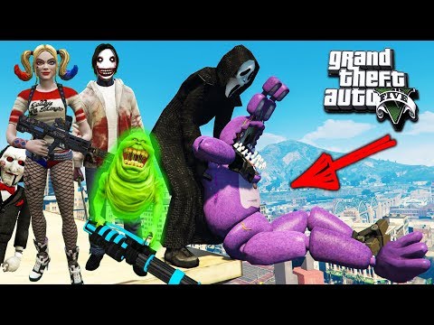 Thumbnail for ГТА 5 МОДЫ КАК КРИК ПОЙМАЛ АНИМАТРОНИКОВ ФНАФ! ОБЗОР МОДА В ГТА 5 ЭВОЛЮЦИЯ МОДОВ ВИДЕО ИГРЫ GTA 5