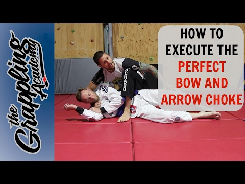 HOW to Execute the PERFECT BOW & ARROW Choke!