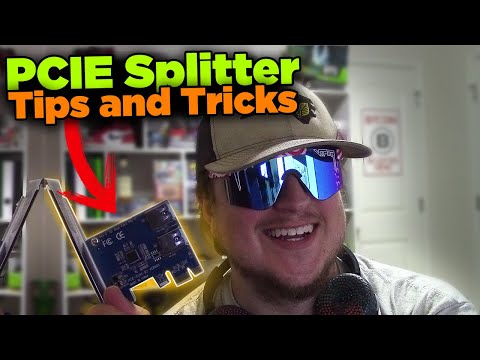 PCIE Splitter 1 to 4 GPU Mining