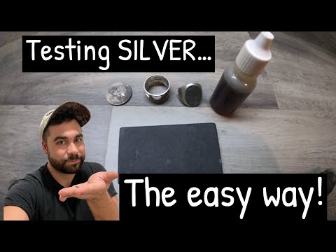 How to acid test SILVER - The easy way!