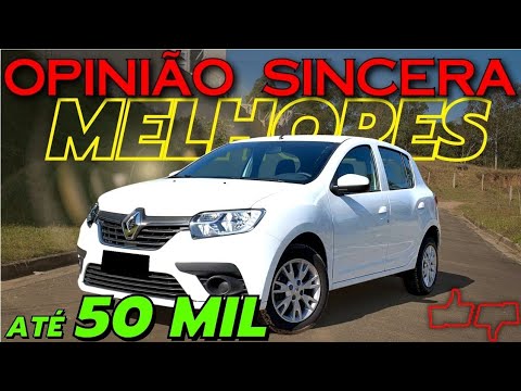 Melhores carros usados até R$ 50 mil! Modelos racionais e legais gastando bem menos que um Zero KM