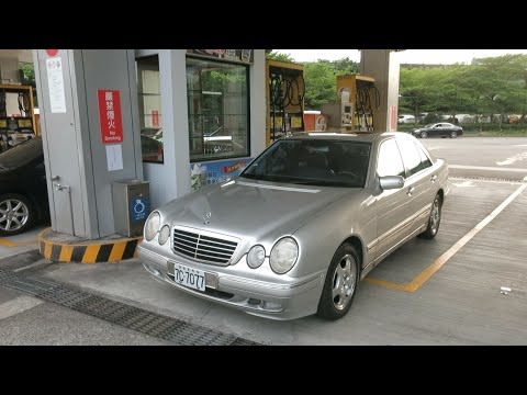 油箱加滿系列之猜猜看BENZ W210 E320 油箱加滿要幾公升 MVI 7177