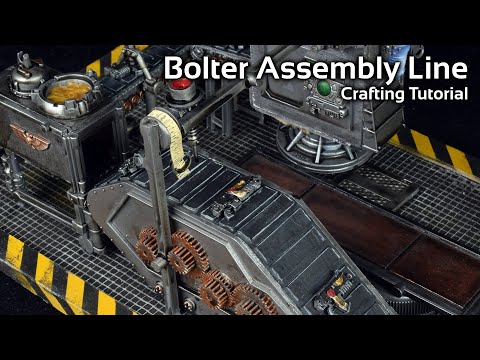 Thumbnail for Scratch-Building a Bolter Assembly Line (Warhammer 40k Terrain)