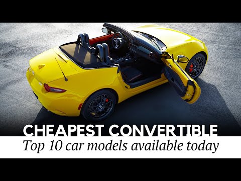 Cheapest New Convertible Cars and SUVs (2022 Edition with Pricing)