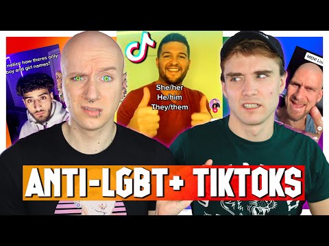 Gay React To Anti-Gay TikTok Videos | Roly &amp; Calum