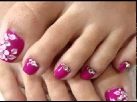 Modelos de Uñas para Pies - Faciles - Juveniles -2015