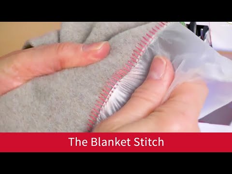 How to Achieve the Blanket Stitch on the Baby Lock Vibrant