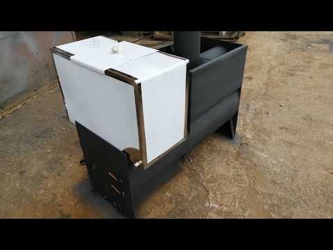 Печь гарант с верхним расположением бака