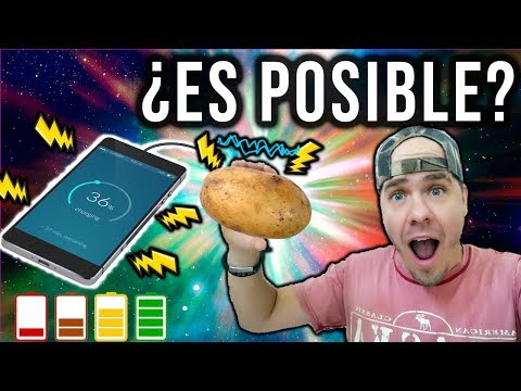 ¿Es posible cargar un celular con una papa?