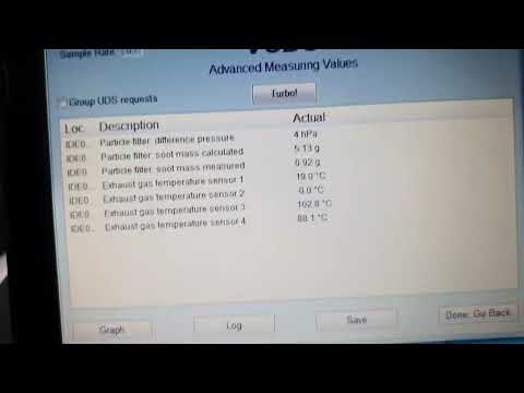 how to check dpf vcds. what numbers should be good and what should be bad