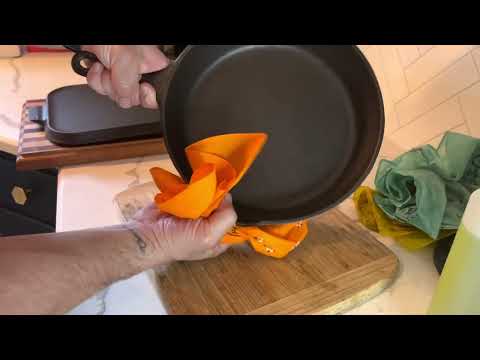 Thumbnail for The EASIEST and most EFFICIENT way to season your Cast Iron Cookware!
