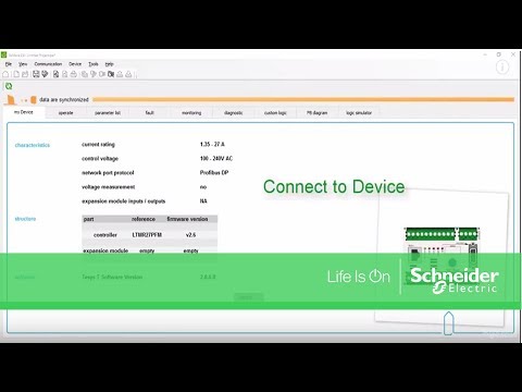 How to check the modified parameter list of TeSys T device using SoMove