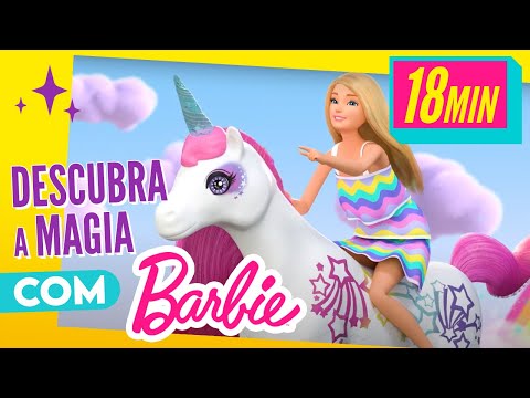MARATONA AVENTURAS MÁGICAS COM A BARBIE! ???????? ✨| Desenho Da Barbie Em Português