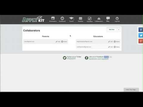 Adding and Working with Collaborators