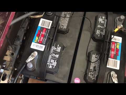 Golf cart battery exchange (6-8 volt to 4-12 volt)
