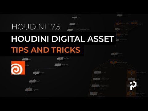 Houdini Basics - 6 Tips and Tricks when working with Houdini Digital Assets!