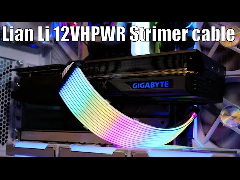 Lian Li Strimer V2 Plus 600 watt 12VHPWR RGB cables wiring guide and tips