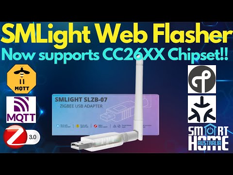 SMLight Firmware Web Flasher (Now supports CC26XX Chipset)