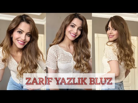 Thumbnail for Siz istediniz ben yaptım ???? harika yazlık crop hırka bluz