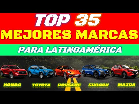 ¿Cuáles son las MEJORES marcas de vehículos en LATINOAMÉRICA?
