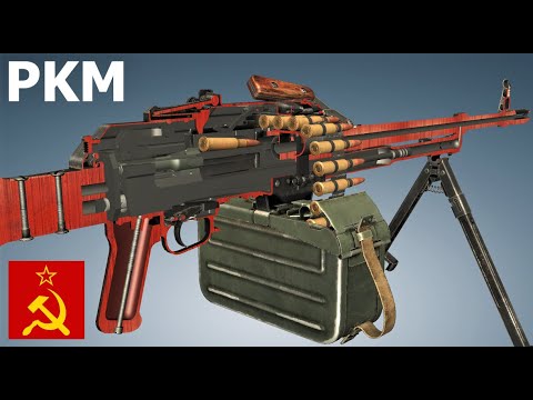 How a PKM Machine Gun Works