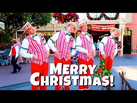Thumbnail for Dapper Dans at Disney World's Magic Kingdom Sing Christmas Songs