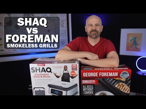 Thumbnail for Foreman vs Shaq Indoor Smokeless Grills!