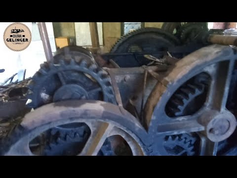 Troca do engenho  de cana.