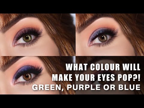 Beginners Eye Makeup Tutorial | How To Apply Eyeliner & Eyeshadow for YOUR EYE COLOUR