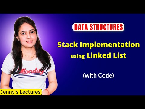 Thumbnail for 3.3 Stack implementation using Linked List | Data Structures and Algorithm Tutorials